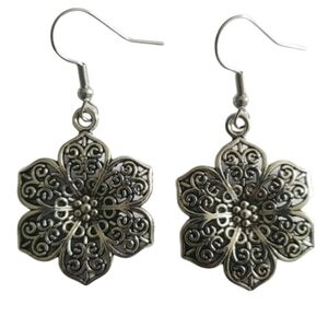 Handcrafted Flower Earrings